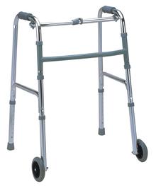 واکر تاشو چرخ دار آلومینیوم